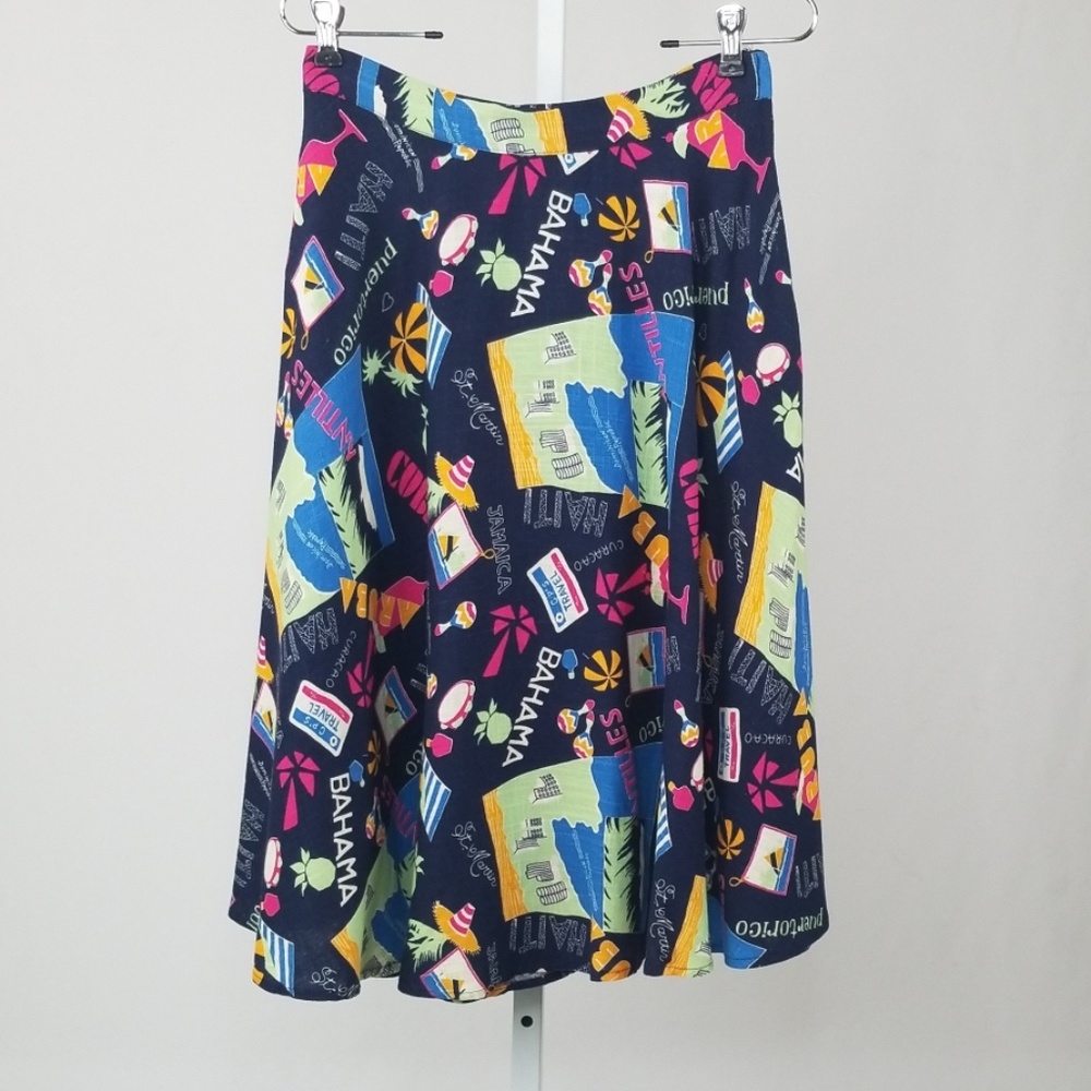 ModCloth Just This Sway Midi Skirt Medium - Picture 2 of 7